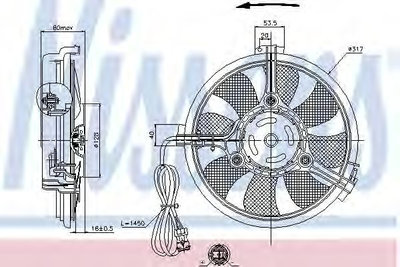 Ventilator,aer conditionat FORD GALAXY (WGR) (1995