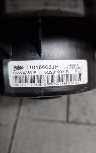 Ventilator aeroterma Cod: 5Q2819021B Sko