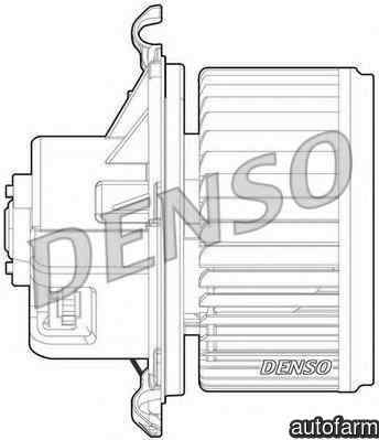 Ventilator aeroterma interior habitaclu CITROËN JUMPER platou / sasiu Producator DENSO DEA09024