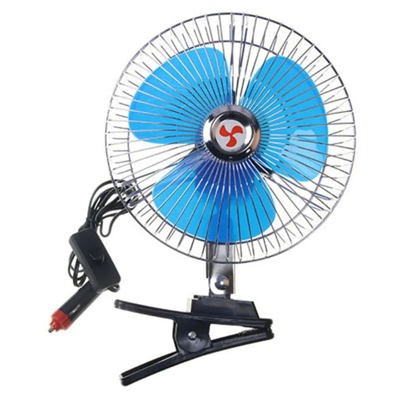 Ventilator auto 8" cu cleme 12V COD: 8012