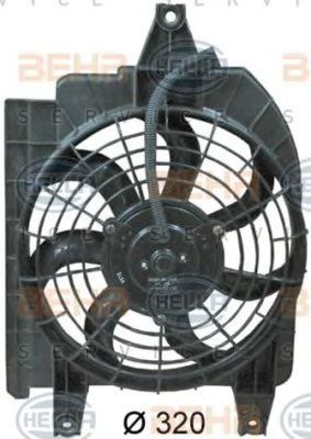Ventilator clima KIA RIO combi DC HELLA 8EW351034691