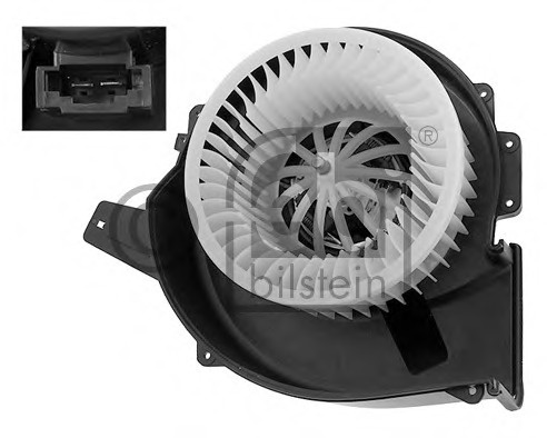 Ventilator habitaclu 27306 FEBI BILSTEIN pentru Seat Ibiza Skoda Praktik Skoda Roomster Audi A1 Skoda Fabia Vw Polo Vw Vento Audi A2 Skoda Rapid Seat Cordoba Vw Derby