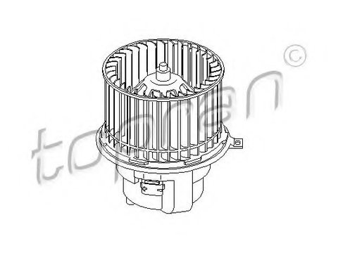 Ventilator habitaclu 302 606 TOPRAN pentru Ford Transit