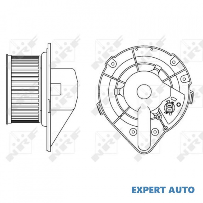 Ventilator, habitaclu Audi AUDI 80 (89, 89Q, 8A, B