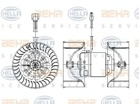 Ventilator habitaclu BMW 3 Cabriolet (E46) - Cod intern: W20092891 - LIVRARE DIN STOC in 24 ore!!!