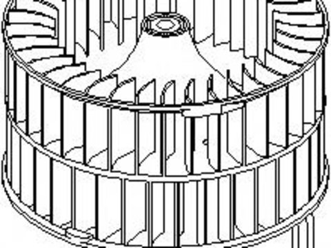 Ventilator, habitaclu BMW 3 limuzina (E36), BMW 3 cupe (E36), BMW 3 Cabriolet (E36) - TOPRAN 501 698