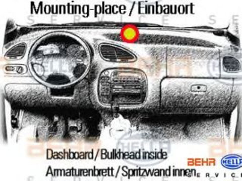 Ventilator habitaclu BMW E39 95-04 - Cod intern: W20092921 - LIVRARE DIN STOC in 24 ore!!!