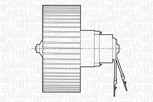 Ventilator habitaclu bord ALFA ROMEO GTV 916C MAGNETI MARELLI 069401294010