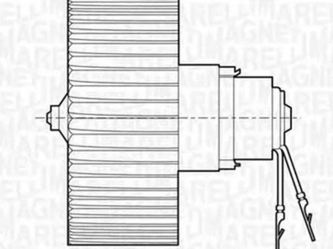 Ventilator habitaclu bord ALFA ROMEO SPIDER 916 916S MAGNETI MARELLI 069401294010 PieseDeTop