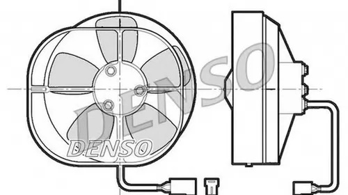 Ventilator habitaclu bord FIAT PANDA Van 141 DENSO DEA09204 PieseDeTop