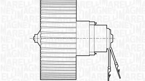 Ventilator habitaclu bord FIAT TIPO 160 MAGNETI MARELLI 069401294010 PieseDeTop