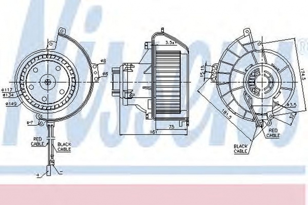 Ventilator habitaclu bord OPEL ASTRA G hatchback F