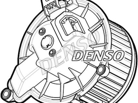 Ventilator habitaclu DEA12007 DENSO pentru Iveco Daily