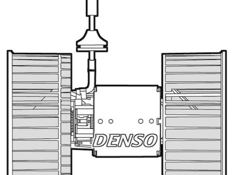 Ventilator, habitaclu DENSO DEA12001