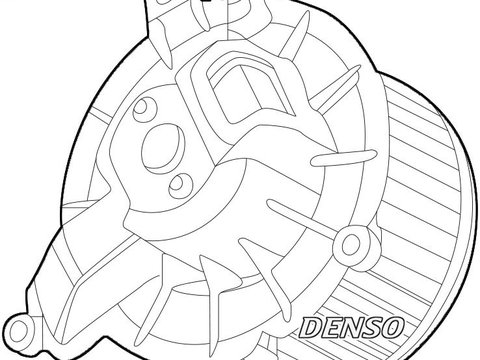 Ventilator, habitaclu DENSO DEA12003