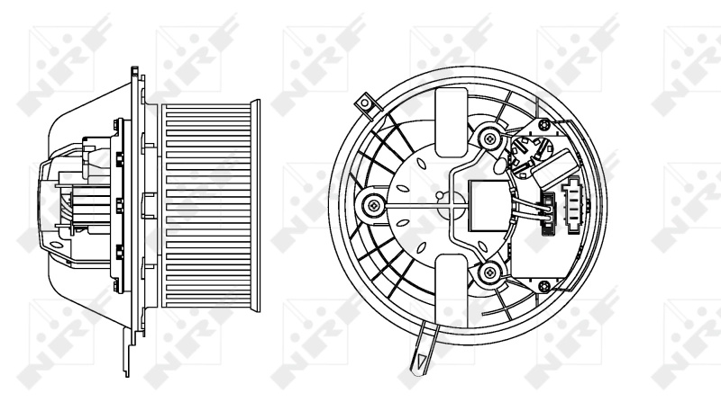 Ventilator habitaclu NRF BMW X4 (F26) 20