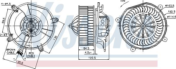 Ventilator. habitaclu Suflanta de aer MERCEDES CLS