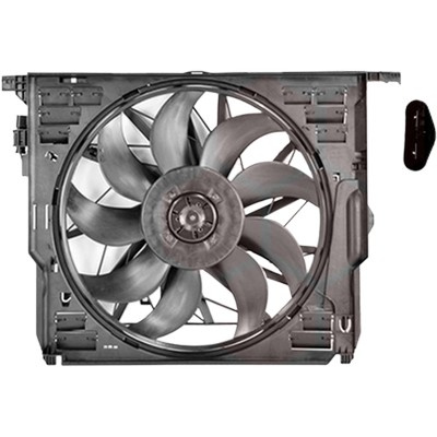 Ventilator motor BMW 6 Cabriolet F12 2010->2018, 6 Coupe F13 2011->2017, 6 Gran Coupe F06 2012->2018 pentru 650 i, perioada 2010 2011 2012 2013 2014 2015 2016 2017 2018 PIESA NOUA