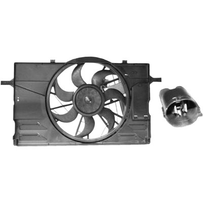 Ventilator motor VOLVO S40 2 2004->2012, C30 2006->2012 pentru 2.0 D, perioada 2004 2005 2006 2007 2008 2009 2010 2011 2012 PIESA NOUA
