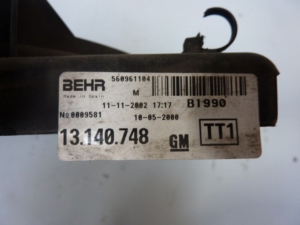 Ventilator racire apa OPEL CORSA C 1.3 1.7 CDTI Z13DT Z13DTJ Z17DTH