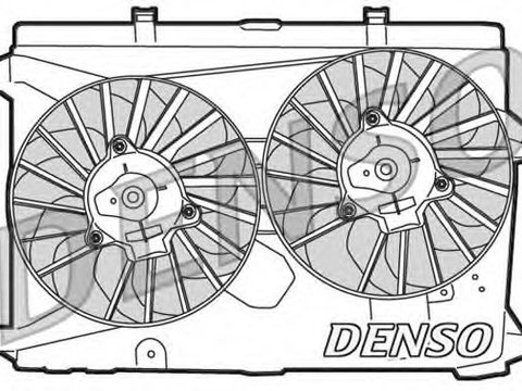 Ventilator, radiator ALFA ROMEO 159 Sportwagon (939) (2006 - 2011) DENSO DER01015