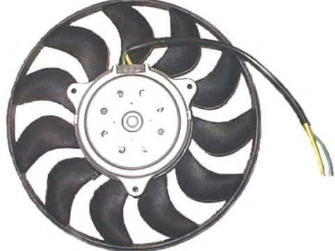 Ventilator, radiator AUDI A4 (8EC, B7) (2004 - 2008) NRF 47616