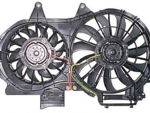 Ventilator, radiator AUDI A4 (8EC, B7) (2004 - 2008) NRF 47205