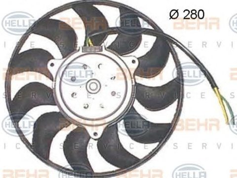 Ventilator radiator AUDI A4 8EC B7 HELLA 8EW351150034