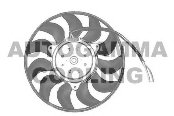 Ventilator, radiator AUDI A4 Cabriolet (8H7, B6, 8HE, B7) (2002 - 2009) AUTOGAMMA GA200417