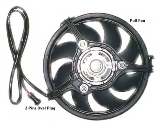 Ventilator radiator # Audi A6 1997 1998 1999 2000 2001 2002 2003 2004 2005 # 47384 # NRF