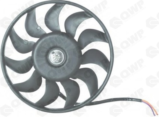 Ventilator, radiator AUDI A6 (4F2, C6) (2004 - 2011) QWP WEV125 piesa NOUA