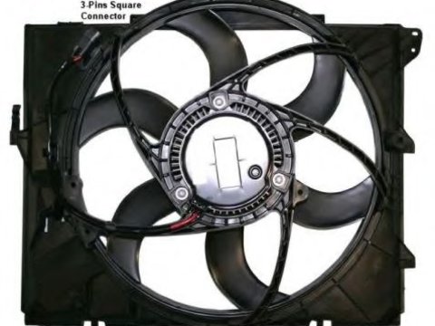 Ventilator, radiator BMW Seria 3 (E90) (2005 - 2011) NRF 47209 piesa NOUA