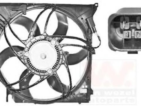 Ventilator, radiator BMW X3 (E83) - VAN WEZEL 0680746
