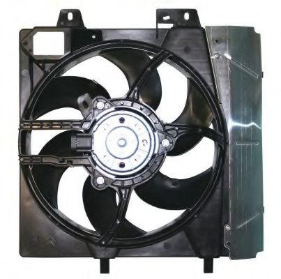 Ventilator, radiator CITROËN C3 II (2009 - 2016) NRF 47336