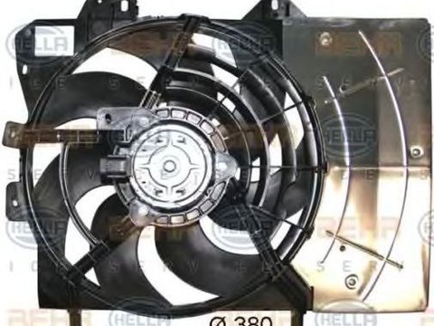 Ventilator radiator CITROEN C3 Picasso HELLA 8EW351043541