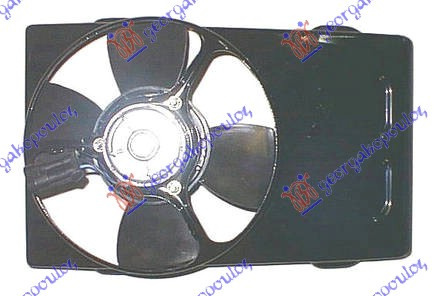 VENTILATOR RADIATOR COMPLET (-Ac/) 1.9 BNZ., SKODA, SKODA FELICIA COMBI-S.W 94-01, 064606440