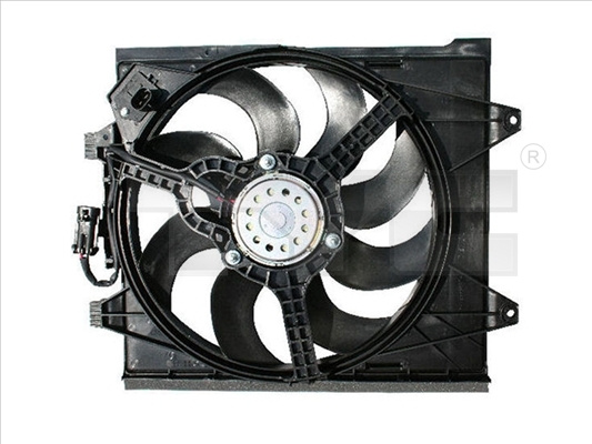 Ventilator radiator # Fiat 500 2015 2016 2017 2018 2019 2020 2021 2022 2023 2024 2025 # 809 0026 # TYC