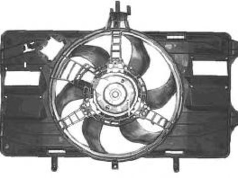 Ventilator, radiator FIAT DOBLO (119), FIAT DOBLO Cargo (223) - VAN WEZEL 1636746