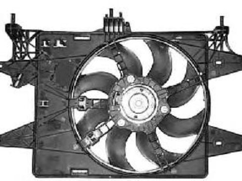 Ventilator, radiator FIAT DOBLO (119), FIAT DOBLO Cargo (223) - VAN WEZEL 1637747