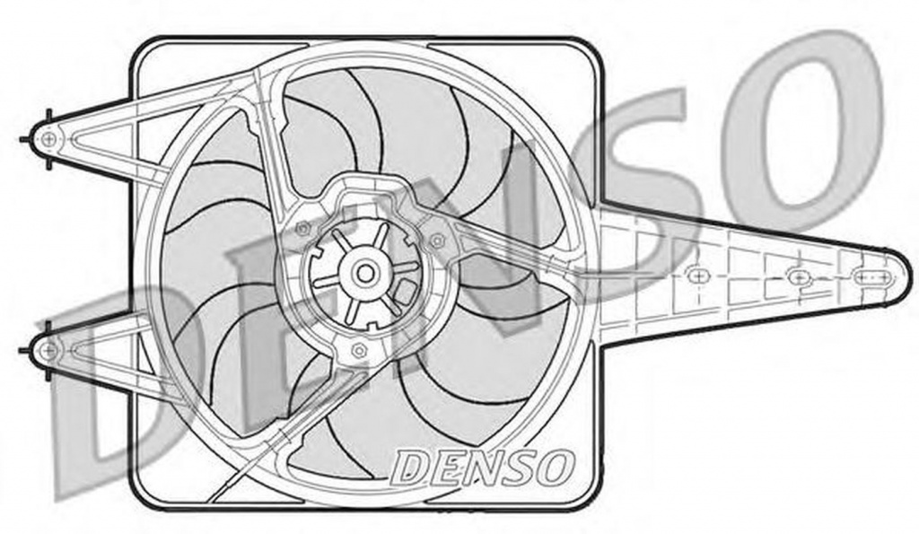 Ventilator radiator FIAT TIPO 160 DENSO DER13203