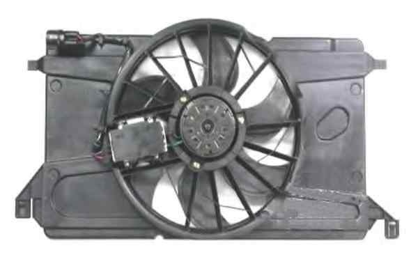 Ventilator radiator FORD FOCUS C-MAX NRF 47266