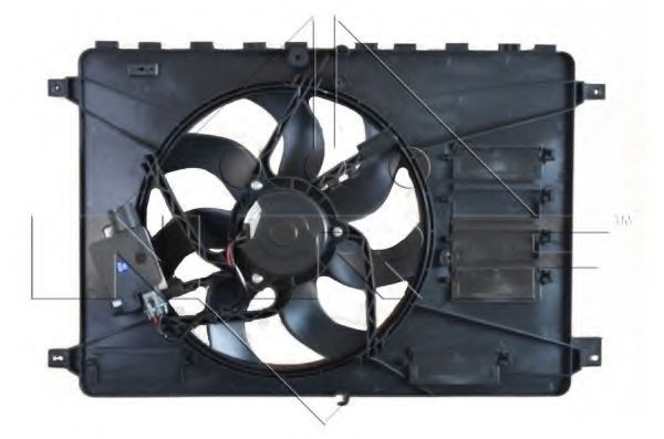 Ventilator, radiator FORD GALAXY (WA6) (2006 - 2015) NRF 47593 piesa NOUA