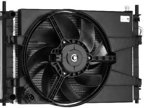 Ventilator, radiator FORD IKON V (JH_, JD_), FORD FUSION (JU_), MAZDA DEMIO (DY) - BERU LEK008