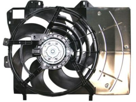 Ventilator radiator GMV Citroen C-Elysee, C2 (Jm), C3 1 (Fc), C3 Ii, C3 Picasso, C3 Pluriel (Hb), Ds3, Peugeot 1007 (Km), 2008, 207 (Wa, Wc), 208, 301