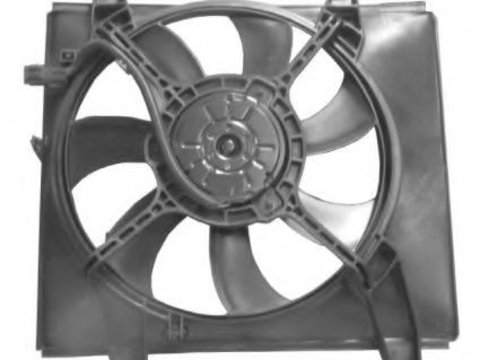 Ventilator radiator HYUNDAI ACCENT II limuzina (LC) (1999 - 2016) NRF 47605