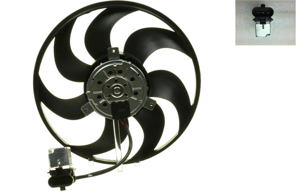 Ventilator, radiator MAHLE CFF296000S model VAUXHALL ZAFIRA A (T98) 1998 1999 2000 2001 2002 2003 2004 2005