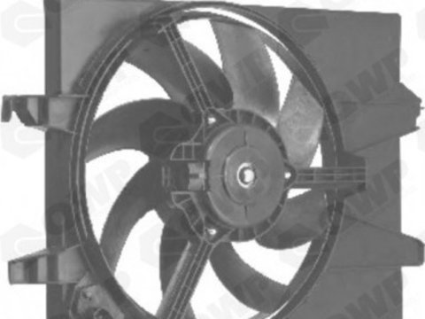 Ventilator, radiator MAZDA 2 (DY) (2003 - 2016) QWP WEV144 piesa NOUA