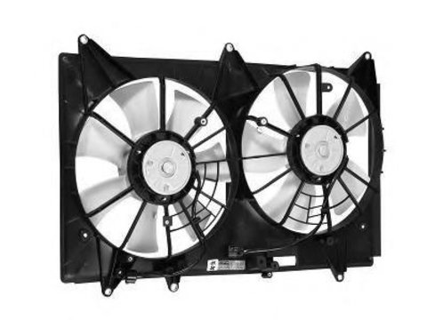 Ventilator, radiator MAZDA CX-7 (ER) - BERU LE750