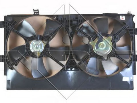Ventilator radiator MITSUBISHI OUTLANDER II (CW_W) (2006 - 2012) NRF 47599