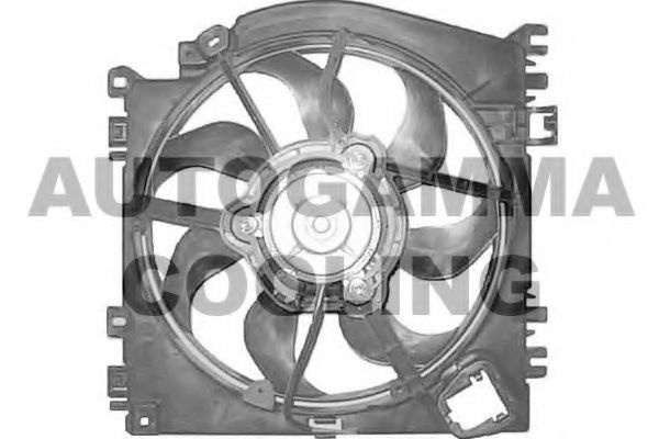 Ventilator radiator NISSAN MICRA III (K12) (2003 - 2010) AUTOGAMMA GA200637